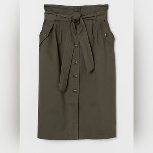 H&M Knee-length Utility Skirt